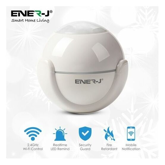 ENER-J Smart WiFi Wireless Eyeball shape PIR Sensor