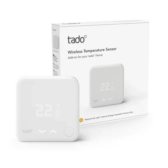 Tado Home Wireless Temperature Sensor (Add On) 104 x 104 x 18 mm